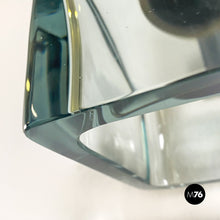 Load image into Gallery viewer, Murano glass and black metal wall lamp by Flavio Poli for Seguso, 1960s