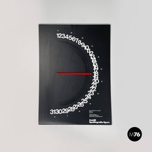 Load image into Gallery viewer, Perpetual Calendar Meridiana by Giulio Confalonieri for Studio Paolo Nava, 1978