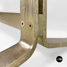 Load image into Gallery viewer, Wood top and metal base desk or dining table by Formanova, 1970s