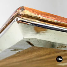 Load image into Gallery viewer, Wood top and metal base desk or dining table by Formanova, 1970s