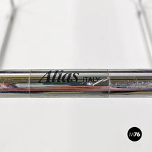 Load image into Gallery viewer, Black and chromed metal Quinta 605 chair by Mario Botta for Alias, 1980s