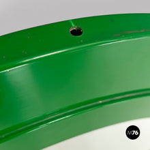 Load image into Gallery viewer, Green plastic modular mirror by Anna Castelli for Kartell, 1970s