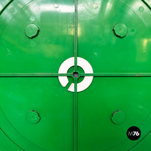Load image into Gallery viewer, Green plastic modular mirror by Anna Castelli for Kartell, 1970s