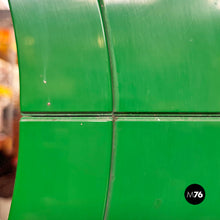 Load image into Gallery viewer, Green plastic modular mirror by Anna Castelli for Kartell, 1970s
