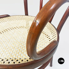 Load image into Gallery viewer, Vienna straw Thonet chairs with armrests, 1950s