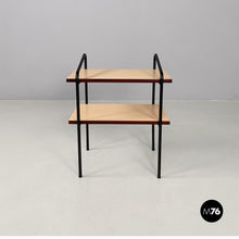 画像をギャラリービューアに読み込む, Double-shelf light pink bedside table or coffee table, 1960s