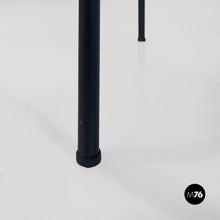 画像をギャラリービューアに読み込む, Red and black laminate and metal bedside tables, 1960s