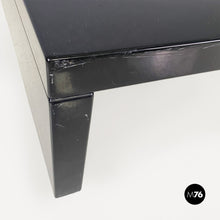画像をギャラリービューアに読み込む, Black wood Saratoga coffee table by Lella and Massimo Vignelli for Poltronova, 1960s