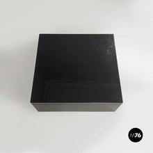 画像をギャラリービューアに読み込む, Black wood Saratoga coffee table by Lella and Massimo Vignelli for Poltronova, 1960s
