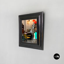 画像をギャラリービューアに読み込む, Wall mirrors with wood guillochè frame, 1900s