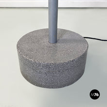 Load image into Gallery viewer, Metal and marble Stadium floor lamp by Wettstein for Pallucco Italia, 1990s