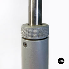 Load image into Gallery viewer, Metal and marble Stadium floor lamp by Wettstein for Pallucco Italia, 1990s