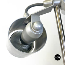 Load image into Gallery viewer, Metal and marble Stadium floor lamp by Wettstein for Pallucco Italia, 1990s