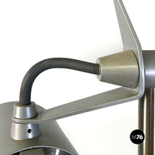 Load image into Gallery viewer, Metal and marble Stadium floor lamp by Wettstein for Pallucco Italia, 1990s