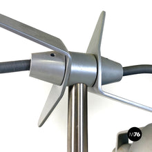 Load image into Gallery viewer, Metal and marble Stadium floor lamp by Wettstein for Pallucco Italia, 1990s