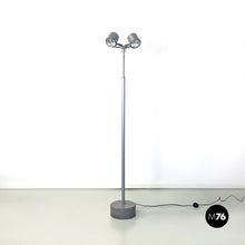 Load image into Gallery viewer, Metal and marble Stadium floor lamp by Wettstein for Pallucco Italia, 1990s