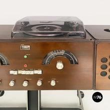 画像をギャラリービューアに読み込む, Radiophonograph RR126 and record player by Achille and Pier Giacomo Castiglioni for Brionvega, 1960s