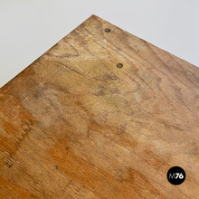 画像をギャラリービューアに読み込む, Iron and wood Italian State Railways storage trolley, 1930s