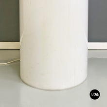 将图片加载到图库查看器,White plastic floor lamp, 1970s