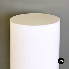 将图片加载到图库查看器,White plastic floor lamp, 1970s