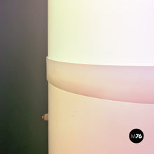 将图片加载到图库查看器,White plastic floor lamp, 1970s