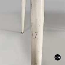 Load image into Gallery viewer, White metal outdoor chair, 1950s