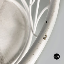 Load image into Gallery viewer, White metal outdoor chair, 1950s