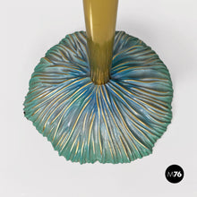 将图片加载到图库查看器,Ceramic and brass dining table with engraved design, 1980s