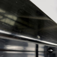 将图片加载到图库查看器,Black shiny plastic shelves by Marcello Siard for Kartell, 1970s