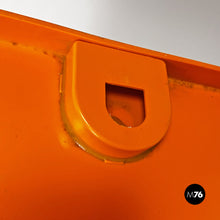 画像をギャラリービューアに読み込む, Orange plastic shelves by Marcello Siard for Kartell, 1970s