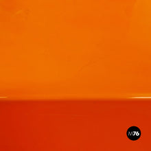 画像をギャラリービューアに読み込む, Orange plastic shelves by Marcello Siard for Kartell, 1970s