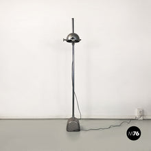 画像をギャラリービューアに読み込む, German bauhaus style metal floor lamp by Hanau, 1930s