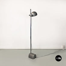 画像をギャラリービューアに読み込む, German bauhaus style metal floor lamp by Hanau, 1930s