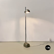 画像をギャラリービューアに読み込む, German bauhaus style metal floor lamp by Hanau, 1930s