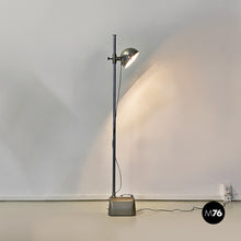 画像をギャラリービューアに読み込む, German bauhaus style metal floor lamp by Hanau, 1930s