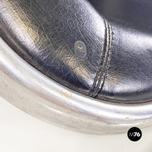 画像をギャラリービューアに読み込む, Steel and leather Plona armchairs by Giancarlo Piretti for Anonima Castelli, 1970s