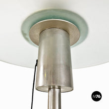 画像をギャラリービューアに読み込む, Steel and crystal BST23 floor lamp by Gyula Pap for Tecnolumen, 1970s
