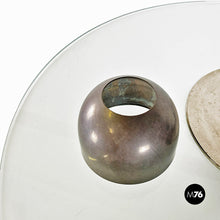 画像をギャラリービューアに読み込む, Steel and crystal BST23 floor lamp by Gyula Pap for Tecnolumen, 1970s