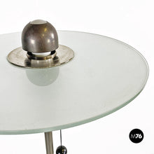 画像をギャラリービューアに読み込む, Steel and crystal BST23 floor lamp by Gyula Pap for Tecnolumen, 1970s