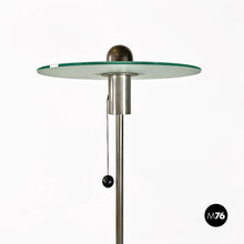 画像をギャラリービューアに読み込む, Steel and crystal BST23 floor lamp by Gyula Pap for Tecnolumen, 1970s