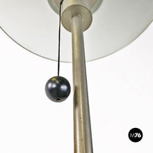 画像をギャラリービューアに読み込む, Steel and crystal BST23 floor lamp by Gyula Pap for Tecnolumen, 1970s