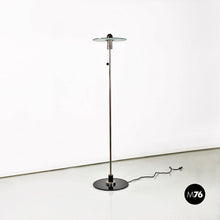 画像をギャラリービューアに読み込む, Steel and crystal BST23 floor lamp by Gyula Pap for Tecnolumen, 1970s