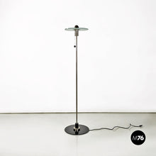画像をギャラリービューアに読み込む, Steel and crystal BST23 floor lamp by Gyula Pap for Tecnolumen, 1970s