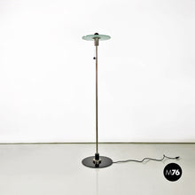 画像をギャラリービューアに読み込む, Steel and crystal BST23 floor lamp by Gyula Pap for Tecnolumen, 1970s