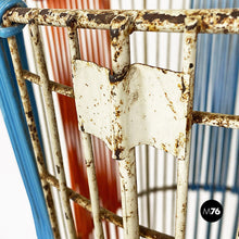 Load image into Gallery viewer, Plastic and metal umbrella stand, 1980s