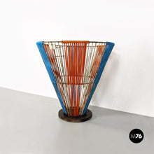 Load image into Gallery viewer, Plastic and metal umbrella stand, 1980s