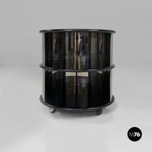 Load image into Gallery viewer, Steel and wood bedside table, 1970s