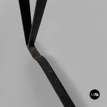 Charger l'image dans la galerie, Folding chair in leather and metal, 1980s