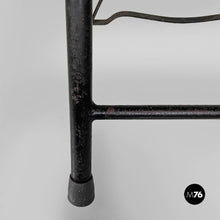 Charger l'image dans la galerie, Folding chair in leather and metal, 1980s