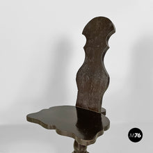 Load image into Gallery viewer, Chair in black wood, late 19th century